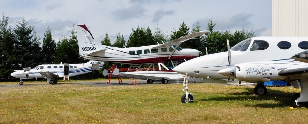 Conquest, Caravan and Cessna 340